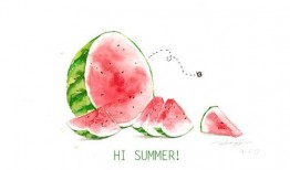 立冬吃瓜短句图片,瓜果飘香，品味秋收硕果