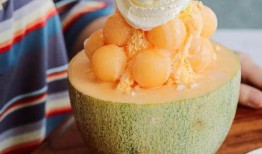 吃雪糕哈密瓜,雪糕与哈密瓜的完美邂逅