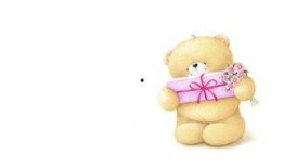 吃瓜小熊壁纸,萌态可掬，瓜界新宠